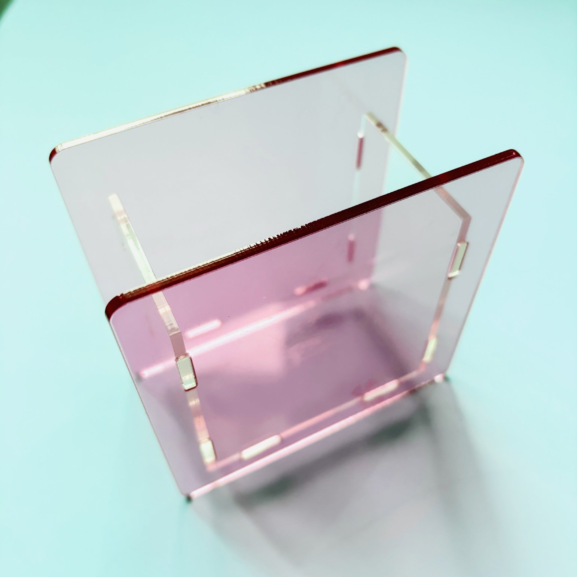 Wholesale acrylic pen holder pencil case TK cosmetic tube bead string pen storage 10cm Can be DIY wrpas or stickers on